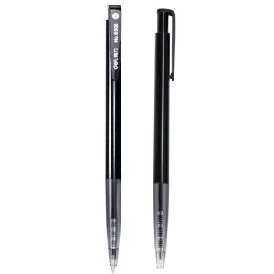 Deli Pen Retractable, 0.7 mm, Stand 60 Pieces, 6506-Black