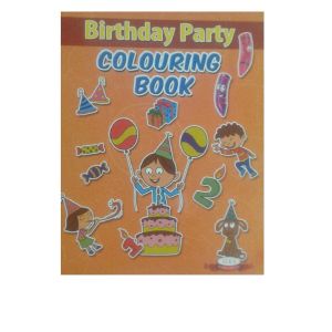 Birthday Party Colouring Book