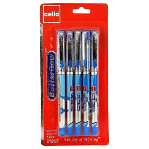 قلم تشيلو باترفلو بول 0.7 ملم ، شريط 5 قطع ، مزيج