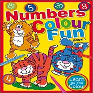Numbers Color Fun (Book 1)