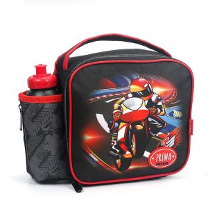 Prima Motorcycle Lunch Bags with Water Bottle for Boys