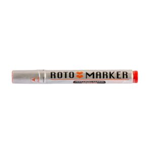 Roto 500 Permanent Marker Chisel Point, Multicolor-Red