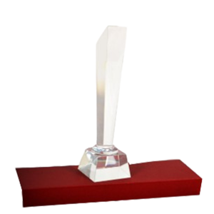 Trophy Glass Tower 21 cm, Different Color