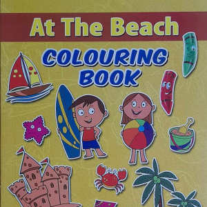 At The Beach Colouring Book