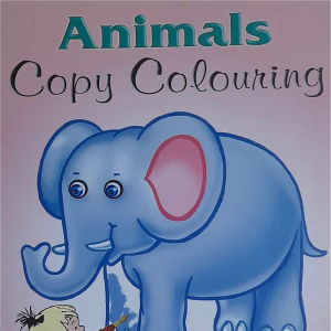 animals copy colouring
