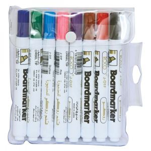 طقم أقلام سبورة روكو 8 لون