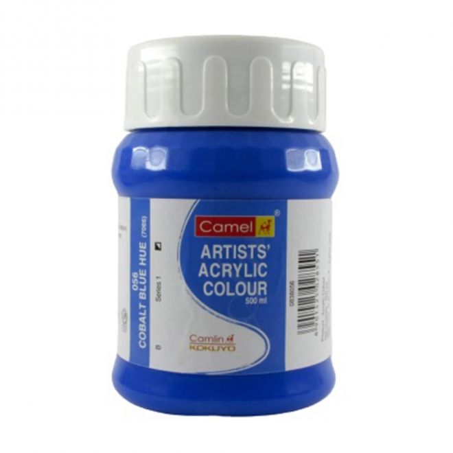 Buy Camel Fabrica Acrylic Colours Individual bottle of Light Blue
