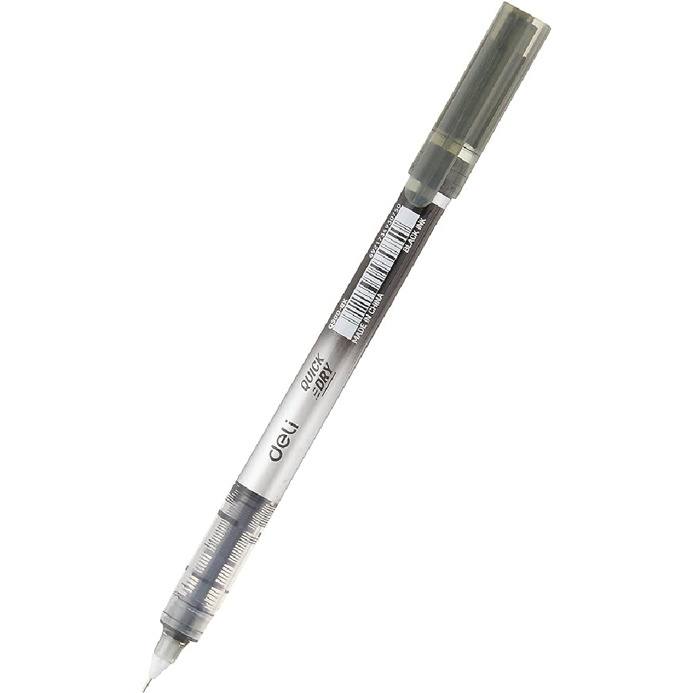 Deli Pen Black 0.5 EQ300-BK