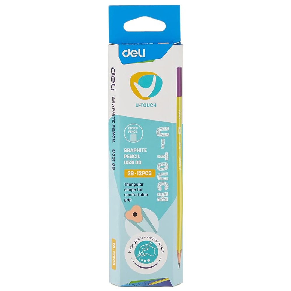 Deli Pencil -2b -12 Pieces -Eu53100