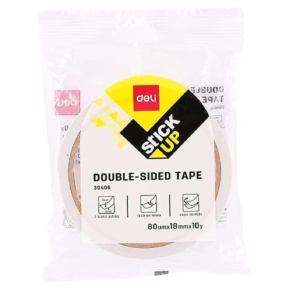 Deli Double Face ,18 Mm,10 meters,E30406