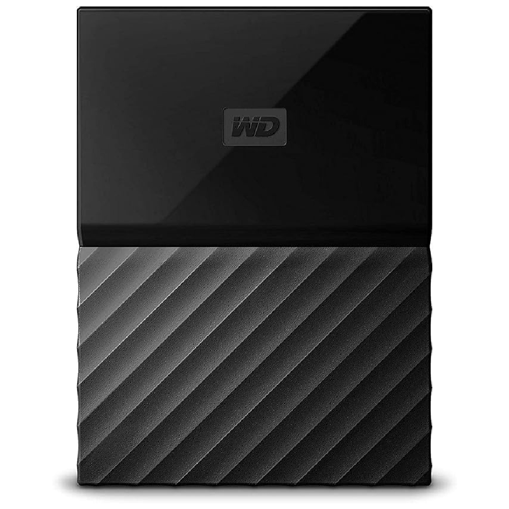 قرص صلب محمول  ماي باسبورت USB 3.0، 1 تيرابايت من WD باللون الاسود