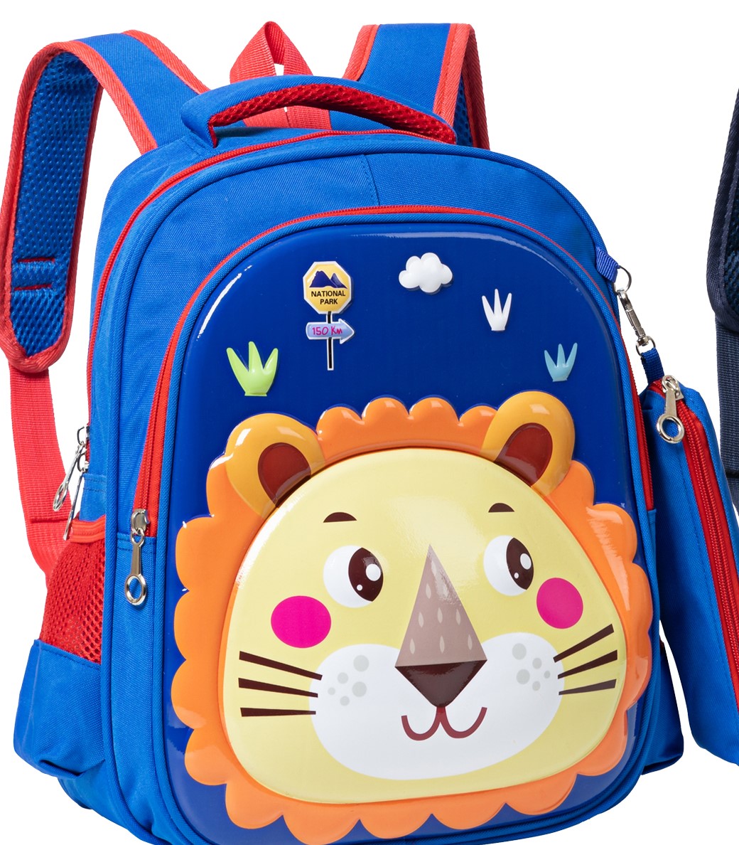 Prima Backpack with Pencil Case - For Boys-15INCH-Blue